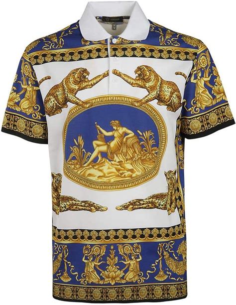 versace t shirt polo|Versace polo shirt price.